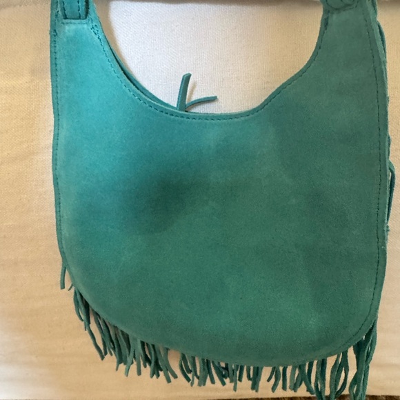 Idyllwind Teal Fringe Shoulder Bag. NWOT - Picture 5 of 6